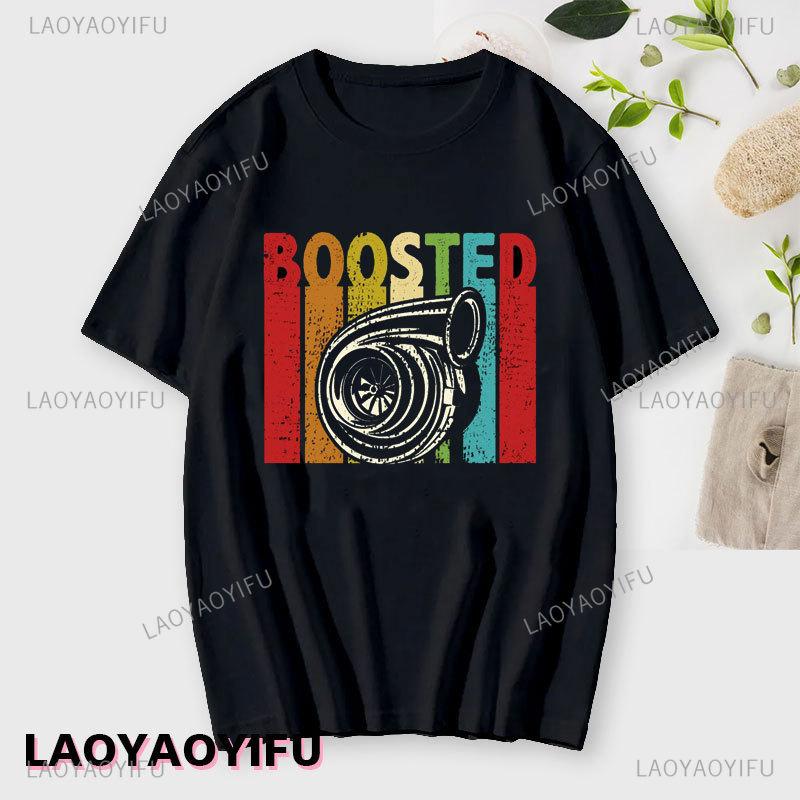 2024 New Turbo Spins Printing T Shirt for Unisex Summer Cotton Crewneck Tops Shirt Fashion Personality Tshirts Unisex Sweashirt Tee Unisex