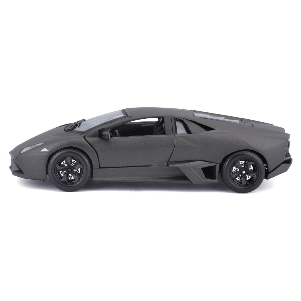 Bburago 1/24 Scale Lamborghini Reventon Matte Gray / Diecast Model Car, Finished Product, 18-21041 GY