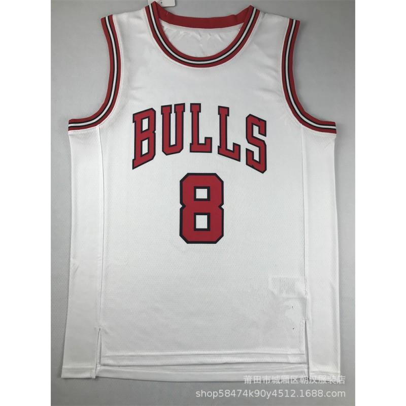 Herren Baumwoll-Basketballtrikot NBA Team City Edition Hitzepressung Benutzerdefinierter Name Nummer
