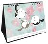 Piyo Techo Seasonal Tit January Start Long-tailed Calendar, Desk, 2026,