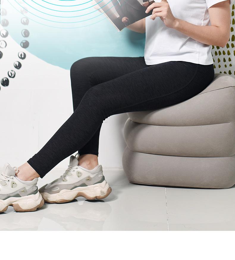 Portable Inflatable Footrest for Travel & Office