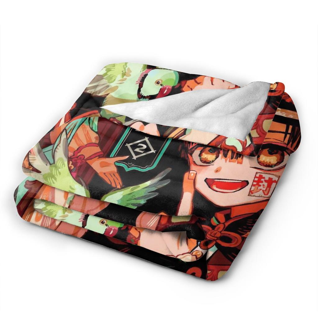 Hanakos Kuns Japanese Flannel Blanket Winter Super Warm Bedding Throws for Girls Boys Outdoor Fluffy Bedspread Sofa Bed Cover