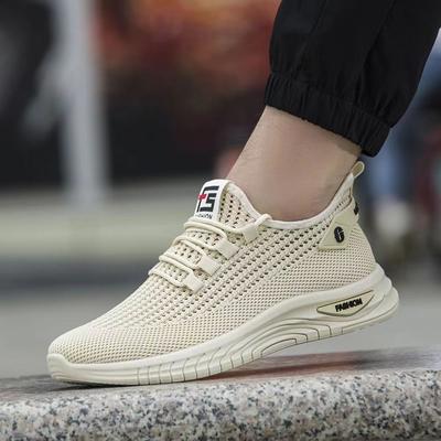 New Spring and Summer Mesh Shoes Men's Shoes 2025 Large Size Casual Sports Mesh Breathable Trend Lightweight Running Trend Shoes