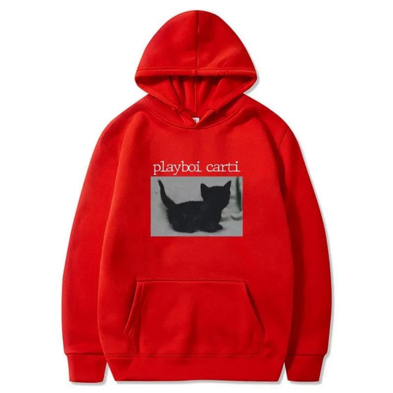 Playboi Carti Oversize Hip Hop Hoodie