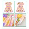 Girls' Dress, Children'S Cartoon Print Princess Dress, New Summer Children'S Dress