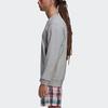 Adidas Originals Trefoil X Noah Co-Branded Printed Crewneck Sweatshirt Men Sweatshirt Gray GM8438