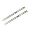 Confezione da 2 Strisce LED di Ricambio Componenti Pannello Per Modelli di Frigorifero MDDZ162A 1629348 1529227 12V Bianco Freddo