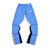 Dipartimento Galleria. Pantaloni a zampa Patchwork in Denim Unisex Jeans Casual Streetwear