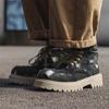 Fashion Perforated Denim High Top Sports Shoes with Comfortable Design Thick Sole Casual Street Wear 2025 Fashion Boots Fast Delivery
