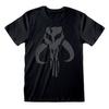 Star Wars: The Mandalorian Unisex Adult Distressed T-Shirt