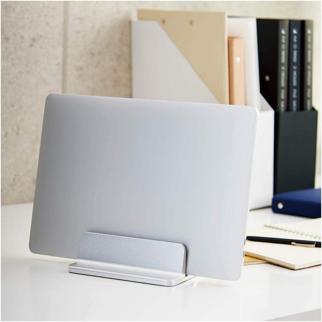 ELECOM Tablet Laptop Stand Vertical for 1 PC Silver PCA-LTSV01SV