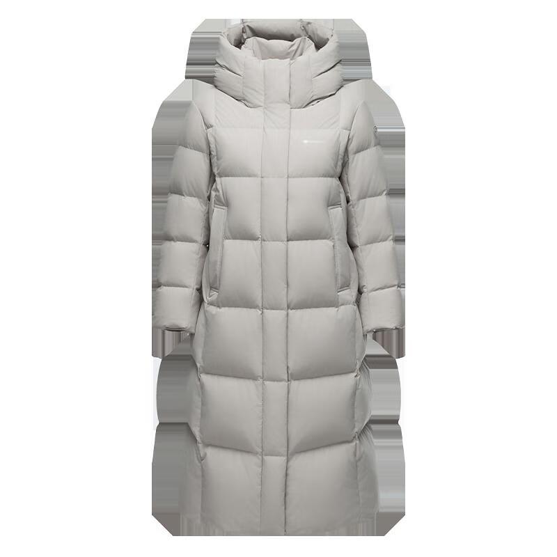 Tanboer Women s Long Hooded Down Jacket TB5530826A M