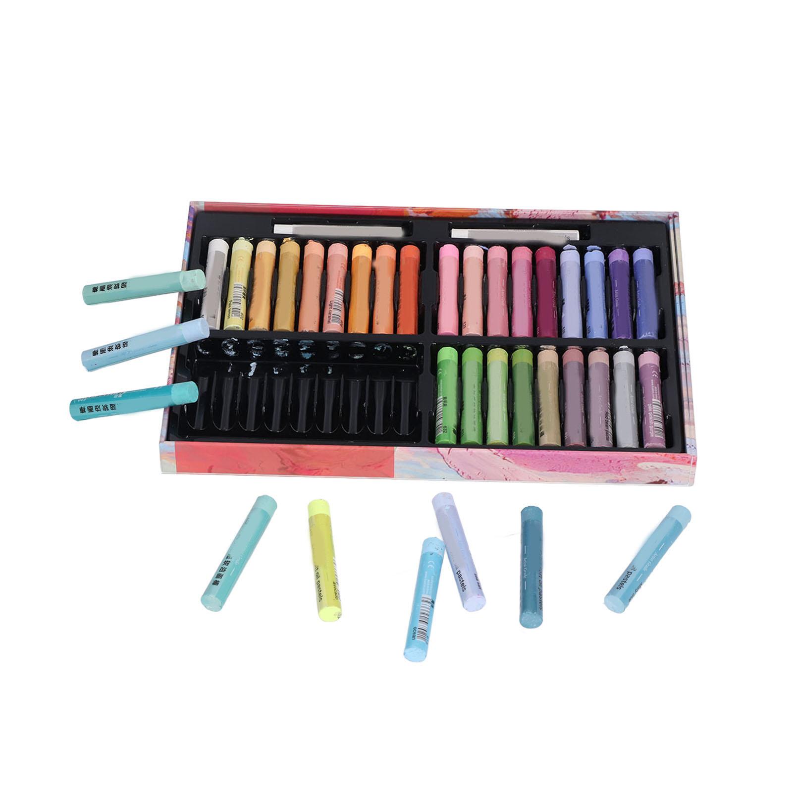 38pcs Oil Pastels Safe Reliable DIY Interesting Soft Creamy Convenient Practical Art Accessories for Painting8936MK