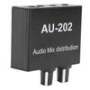 Independent Volume Control Small Sound Mixer 2 In 2 Out Dual-Channel Stereo Mixer  For Headphone