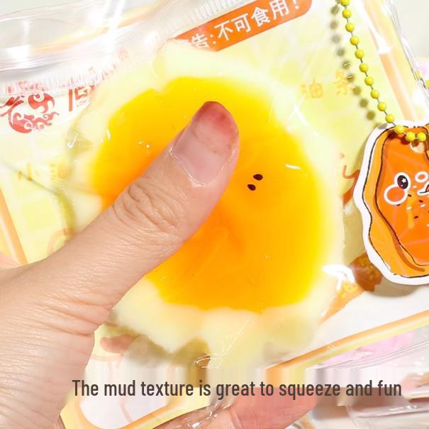 Creative Pineapple Stress Relief Squishy Toy - Creamy Fried Dough Stick for Kids