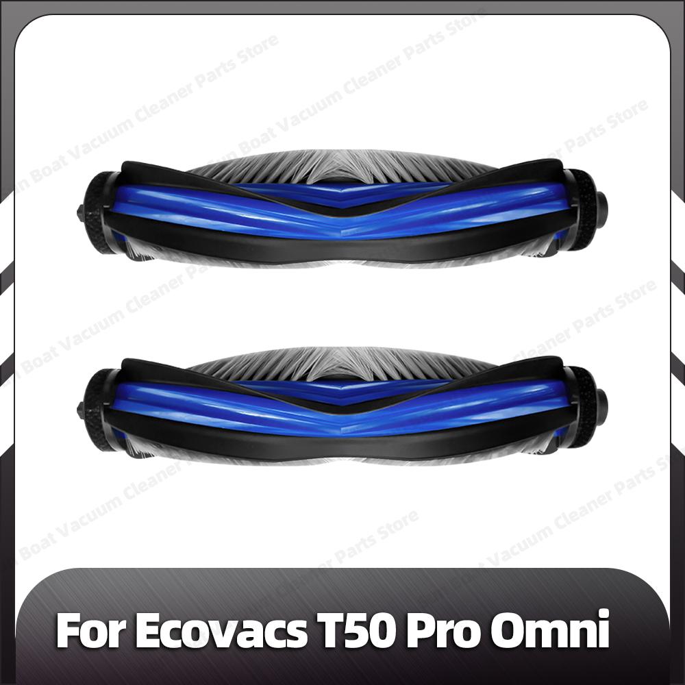 Compatible for Ecovacs T50 Pro Omni Replacement Main Side Brush HEPA Filter Mop Pads Spare Parts Accessories