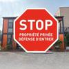1pc 2d Flat 20*20cm, No Sign Road Wooden Sign, Private Property Wooden Sign. for Business Store Front Restaurant Shop for Door, Wall, Home, Room