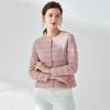New Women Spring Winter Ultralight Down Jacket Warm Collarless Padded Parka Portable O Neck Puffer Overcoat Female