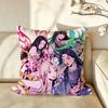 Kpop group aaespaas Cushion Cover Pillow Case Antidustmite Pillowcase Silky Short Plush Sofa Cushion Cover hot