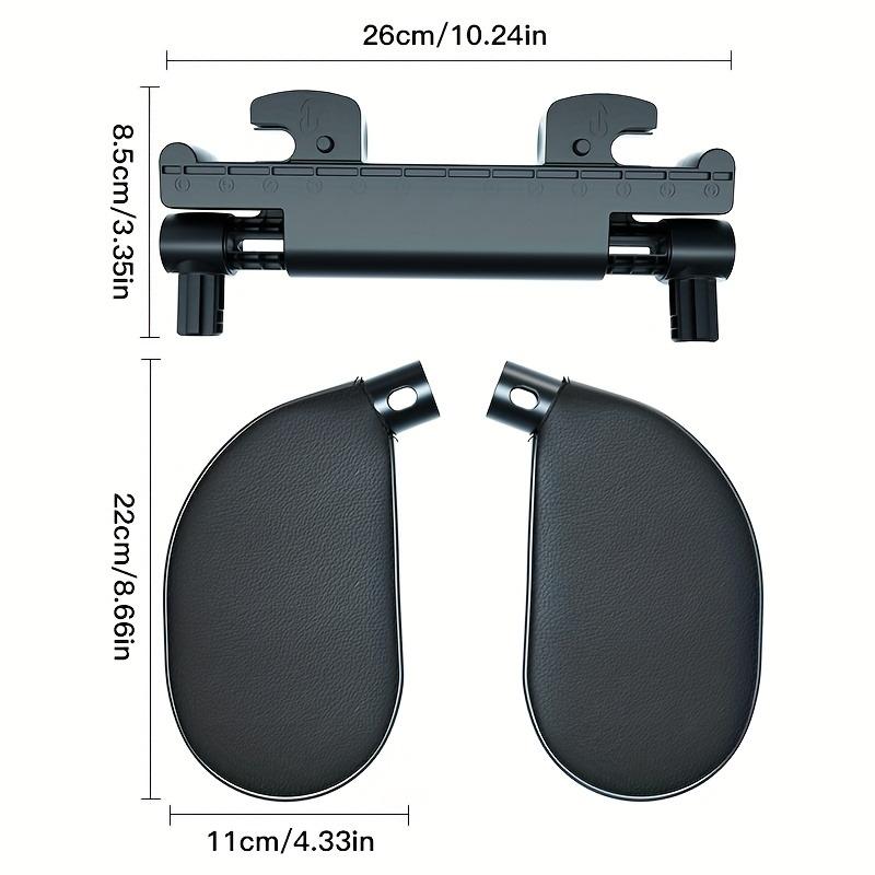 Car Headrest Pillow, Adjustable Head Neck Support Pillow, Travel Sleeping Car Headrests, Only Fit for Car Seat Headrest