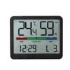 GOWKE LCD Digital Alarm Clock with Temperature Display