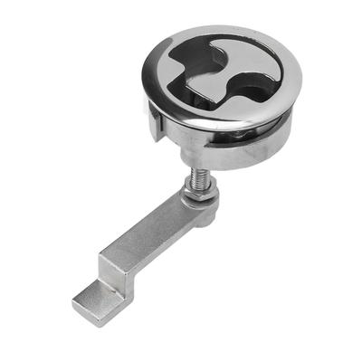 Boat Floor Handle Lock Marine Hatch Latch Flush Mounted Stainless Steel Mirror Polished for Ship Cabinet Drawers