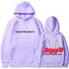 Felpa con Stampa Grafica Vintage Donna Uomo Casual Hip Hop Streetwear Manica Lunga Pile Pullover Felpe Unisex