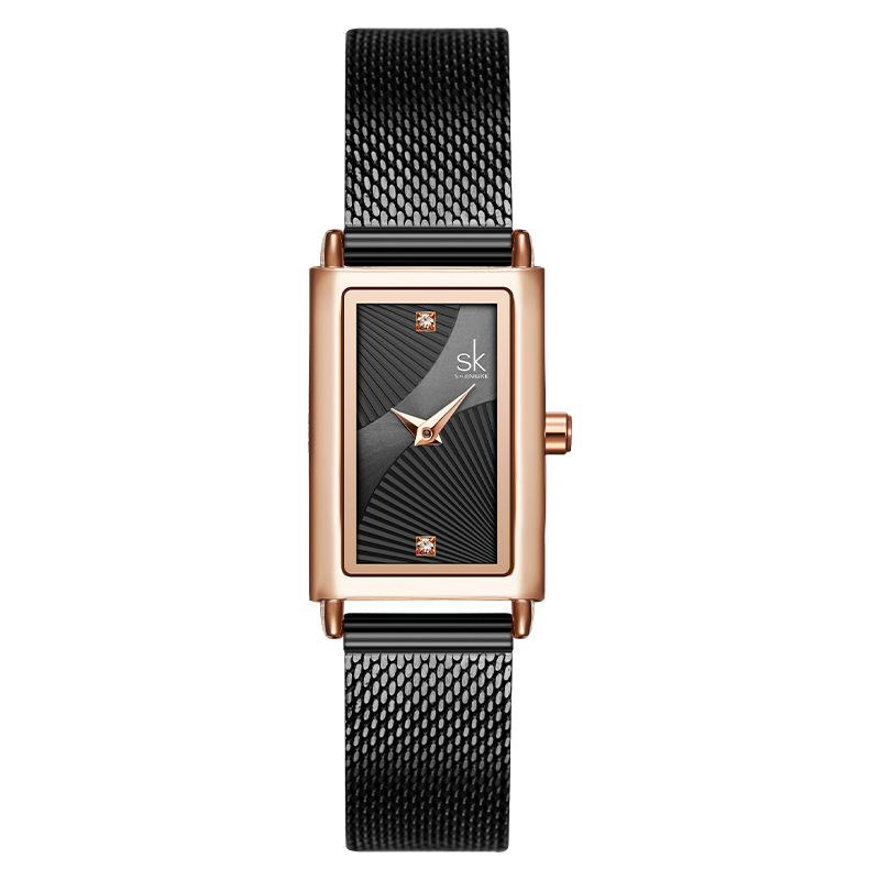 Dameshorloge Dames Niche Premium Gevoel Klein Vierkant Horloge Eenvoudig Zakelijk Horloge Horloge Waterdicht Horloge Dameshorloge