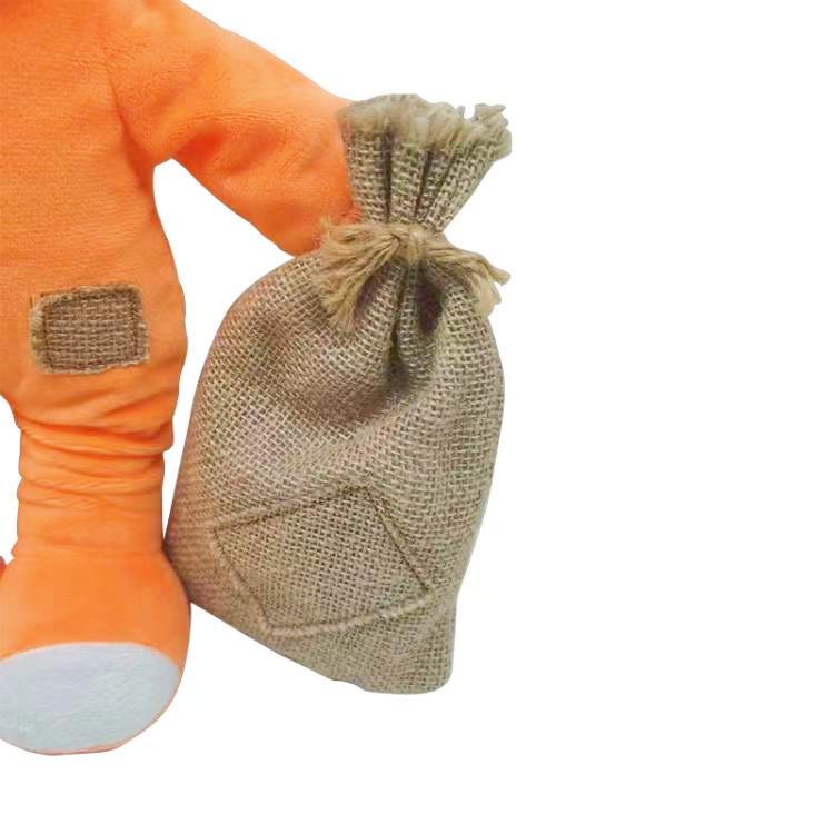Trick 'r Treat Sam Plush Toy: Halloween Pumpkin Man Doll