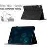 For iPad Mini (2024)/mini (2021) Smart Case PU Leather Coconut Tree Imprinted Tablet Cover with Card Holder