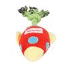 Plush Dog Toy Teeth Cleaning Interactive Stuffed Dog Chewing Toy with Knot Rope for Puppy
