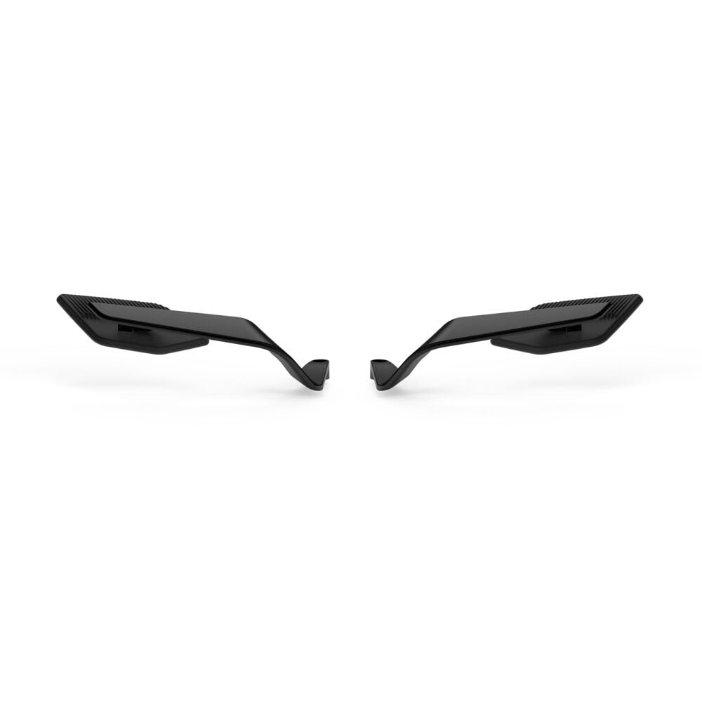 EODIEMD Motorcycle Winglet Rearview Mirrors (EODIEMDL-653) for Yamaha MT Series 22mm End Mount Black