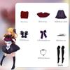 Anime Oshi no Ko Arima Kana Cosplay Kostým Ruby Hoshino Paruka Klobouk Sukně Oblečení Pro Ženy Dospělé Halloween Karnevalová Uniforma