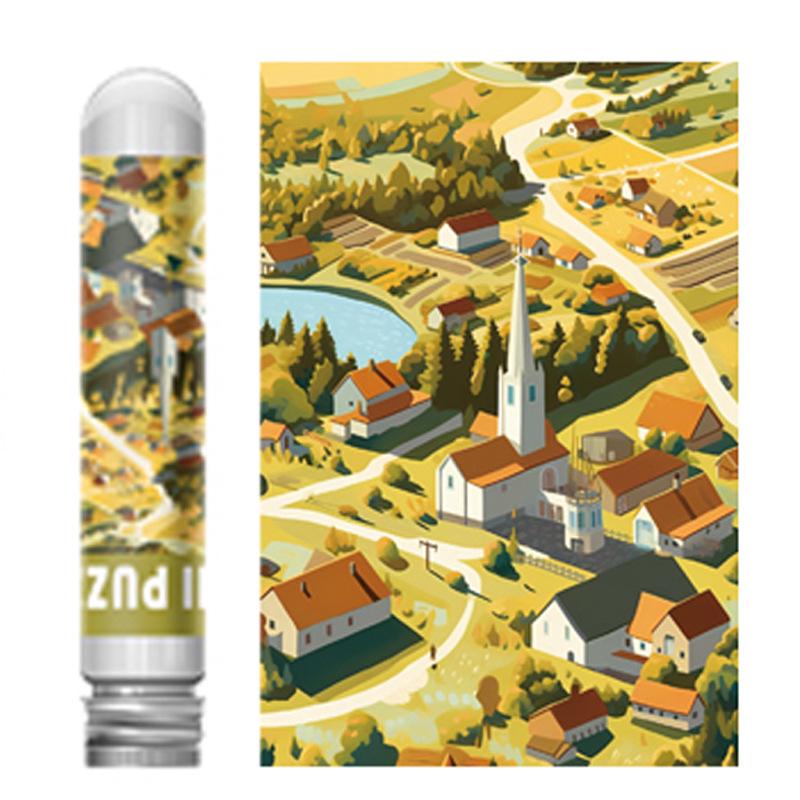 Mini Pocket 150-Piece Art Jigsaw Puzzle – High-End Educational & Healing Decompression Tool