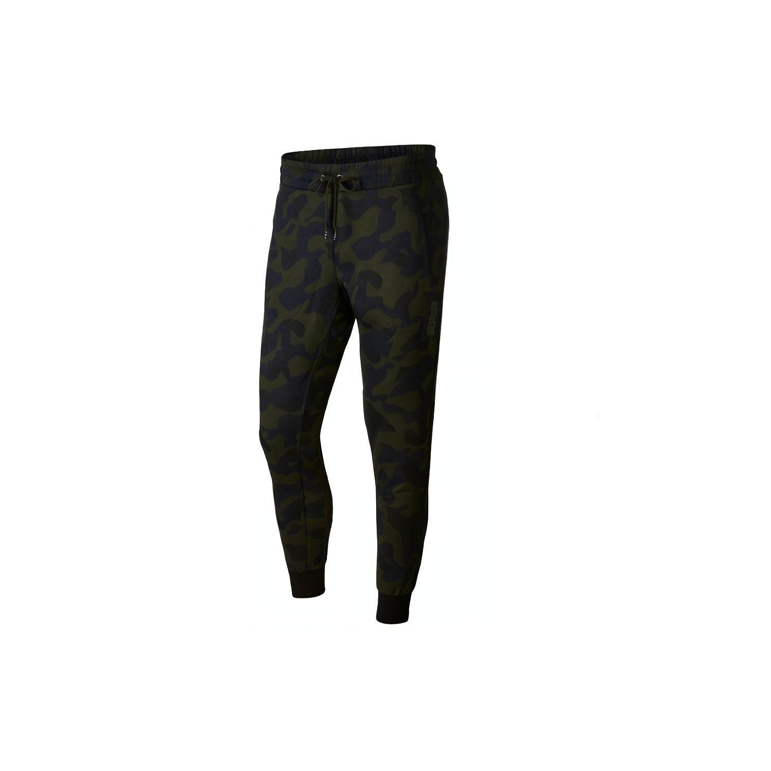 Nike Camouflage Knit Stay Warm Bundle Feet Sports Long Pants Black Green Men s CJ0951-475 S