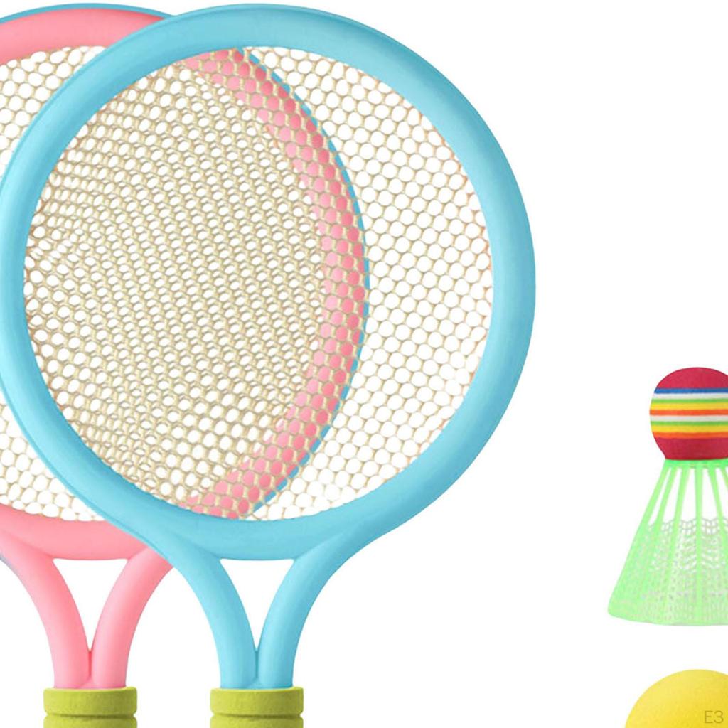 Tennis Rackets Set, Racquet with 1Pcs Balls, Badminton, for Children Outdoor and Indoor