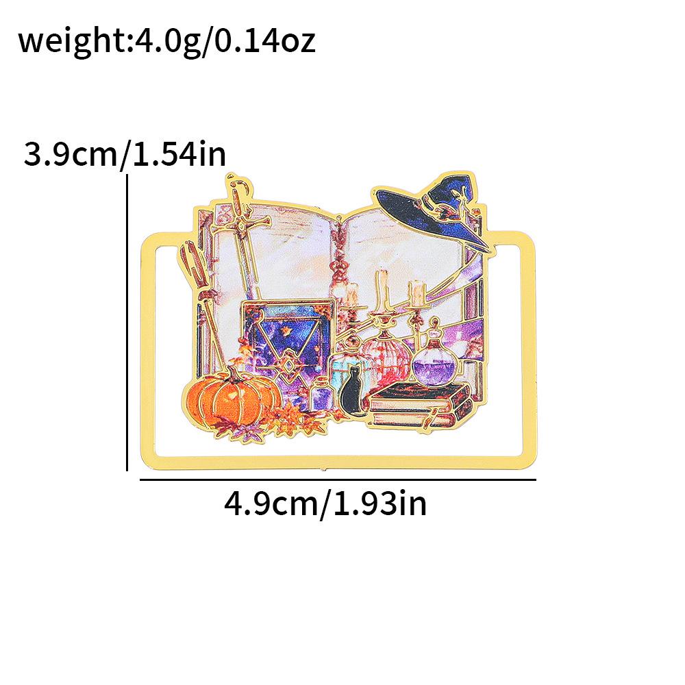 1pc Metal Hollow Bookmark High Quality Book Page Clip Reading Bookmark For Students Art Lovers