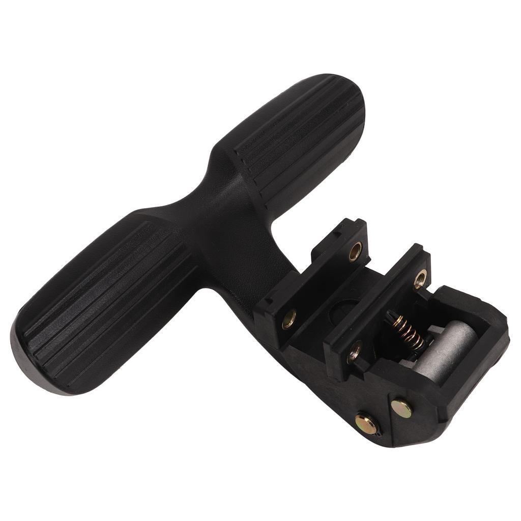 Treaptă Retractabilă pentru Picioare Scaun Spate Negru Flexibil Spătar Scaun Pedală Suport Picioare Rebound Automat pentru Autobuz RV