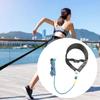 Schlitten Training Taillengürtel Workout Trainingsgerät Schlitten Ziehgurt für Laufen Krafttraining Fitness Outdoor Sport