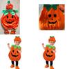 Adorable Kid Halloween Pumpkin Costume Set For Toddler Baby Cosplay Fun