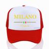 MILAN ITALY Baseball Cap Milano Italia Hiking Fishing Hot Sale Hip Hop Hats Unisex Adult Sport Mesh Breathable Caps