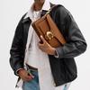 Coach Tabby 26 Classic Logo Leather Shoulder Tote Bag Medium Women Handbags Brown CAM86-B4T2