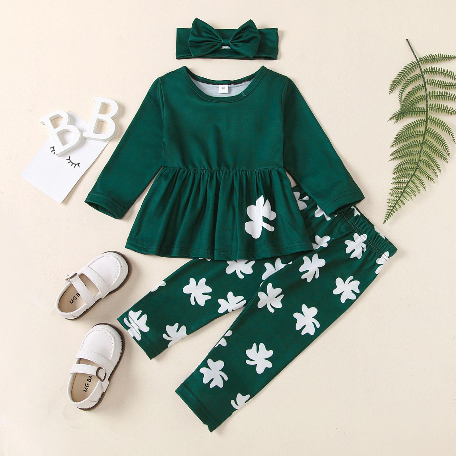 

Toddler Infant Baby Girls Irregular Dresses Floral Print Pants Scarf Outfits Set