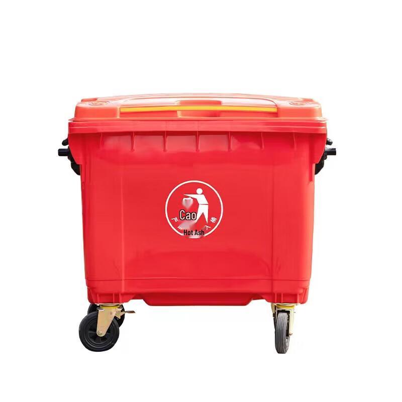 

Великий колісний сміттєвий бак Huace 660 л 660L