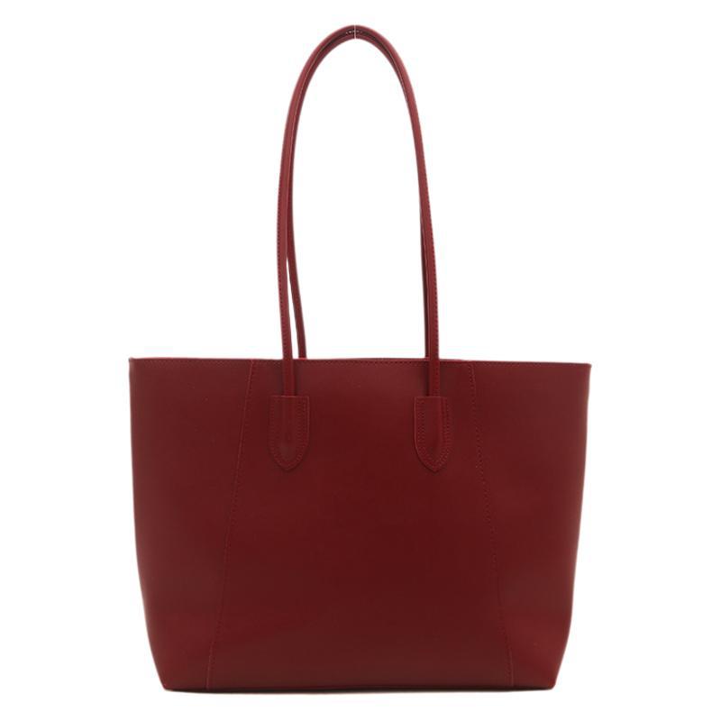 New Large-capacity Commuter Tote Bag Handbag Fashionable Versatile Soft Surface Shoulder Bag Women's Bag