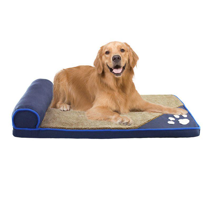 large fleece dog bed