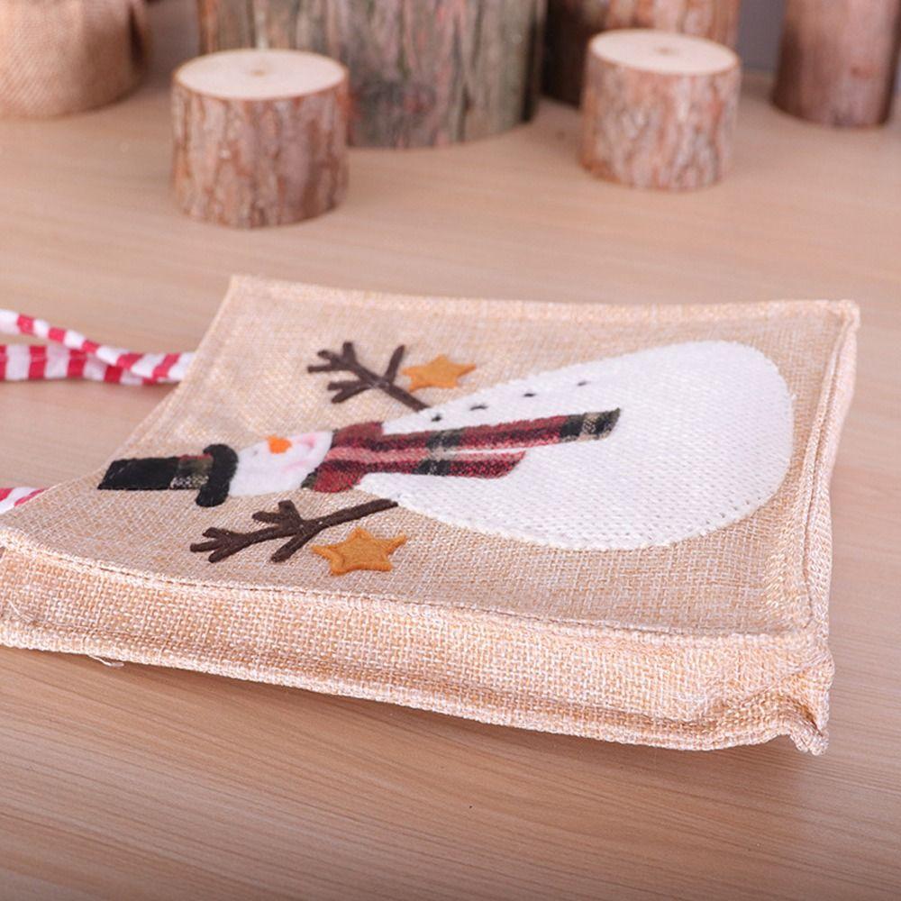 Student Sacks Women Casual Children Candy Canvas Bag Christmas Tote Bag Gift Bags Shopping Bag