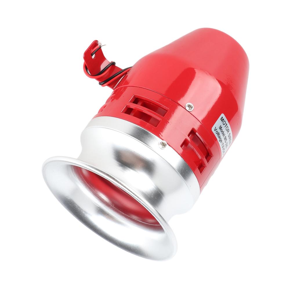 Electric Motor Siren 125dB Motor Driven Buzzer Sound Alarm Horn Siren for Home Factory School Ranch Entertainment Venue