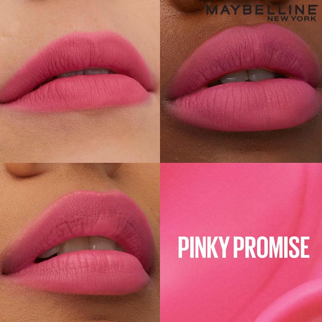 Maybelline New York Superstay Teddy Tint Lip and Cheek Color 5ml Pinky Promise Long-Lasting Matte