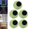 5Pcs 5/10/15CM Googly Wiggle Eyes Self Adhesive Glow-in-the-dark Multi Sizes Cartoon Big Eyes DIY Craft Project Eyes Sticker Decoration